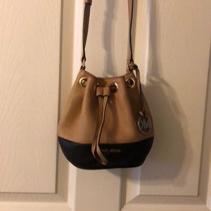 Michael Kors mini bucket bag crossbody